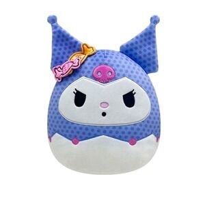 Sanrio‎ Kuromi NWT Squishmallow Hello Kitty Plush 8 inch Kawaii Stuffed Animal